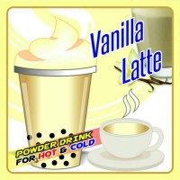 Jual Bubuk Minuman Bubble Power Drink Vanilla Latte 1 Kg Murah