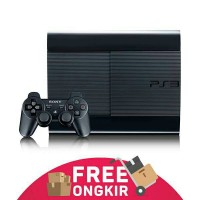 Jual Ps3 Super Slim Asli Sony + Hdd 500gb + 2 Stick Warlles + Full Games Murah