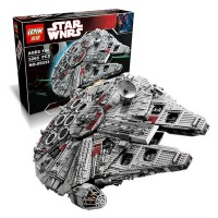 Jual Star Wars Millennium Millenium Milenium Falcon UCS 10179 Lepin 05033 Murah