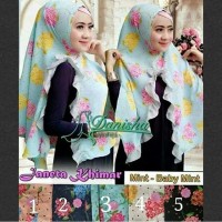 kerudung murah / hijab murah / jilbab instan rumbai bunga