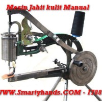 Mesin jahit manual untuk kulit dan reparasi sepatu ( tanpa listrik )