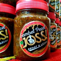 Jual Sambel Pecel Kediri JOSS! 250 gram kemasan botol Murah