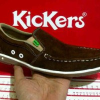 Jual Sepatu Kickers Pria Slip On Casual Pria Adidas Slop Kulit Suede Nike Murah