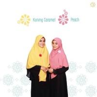 Jilbab Bergo Semi Instan Bolak Balik Polos Hijab Alsa 03 size L