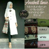 Jual ANABELL TUNIK | baju wanita | baju kerja | baju muslim | hijab | ootd Murah