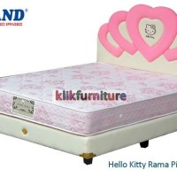 Hello Kitty Rama Pink (kasur 160x200cm) Bigland Springbed