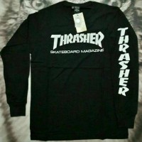 kaos/tshirt/baju lengan panjang pria thrasher - home clothing