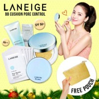 Jual (Original) Paket LANEIGE BB Cushion Pore Control No.23 Sand Beige Murah