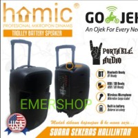 Jual Speaker portable wireless 12 INCH (2 buah microphone) SUARA MANTAB Murah