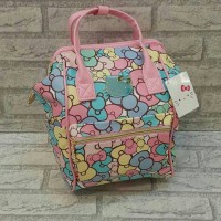 Jual Ransel Anello Hello Kitty Pink (Leopard type) Murah