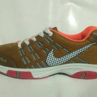 Sepatu Badminton, Voli, Lari, Nike Air Max - Coklat Gold