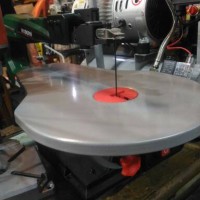 Mesin Gergaji Potong Ukir Meja Duduk Kayu Scrollsaw Modern M-400A