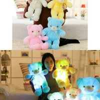 Jual Boneka Teddy bear glow led, 50cm Murah