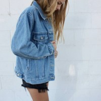 Jual Jaket Jeans Levis Bio Biru Oversize Men and Women Premium Quality Murah