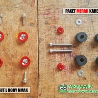 Jual Paket Karet Spacer & Baut Body Yamaha NMAX Murah