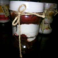 Jual Black Forest Cake In Jar 250gr Murah
