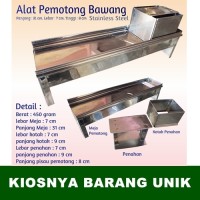 Jual Alat Pemotong Bawang / Alat Pengiris Bawang Manual Dan Praktis Murah