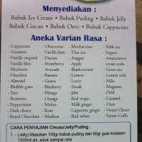 Jual bubuk pudding & jelly Murah