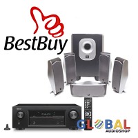 Jual JBL Cinema SCS-260 Speaker 5.1ch Denon AVR-X520 BT Paket Home Theater Murah