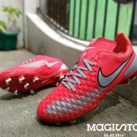 sepatu bola nike magista made in vietnam merah 39-44