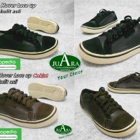 crocs hover lace up, sepatu pria, sepatu kulit cowok