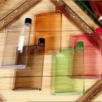 Jual Botol minum A 5 letter minum memo bottle tipis slim thermos Murah