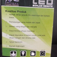 Jual Lampu Led Bohlam Remote Mitsuyama 30w Hemat Murah