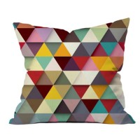 Jual Sarung Bantal Sofa Modern - Triangle Colorful Murah