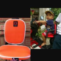Jual kursi bonceng anak expro standar polos orange (bebek) Murah