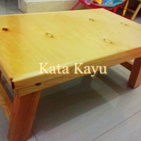 Jual Meja Kayu Lipat Serbaguna (65x40x29 cm) Murah