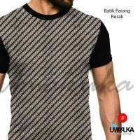 Kaos Distro Full Print Umakuka Original Bandung - BATIK PARANG