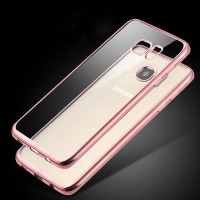 Ultrathin TPU Shining Chrome Case For Samsung Galaxy J5 2016