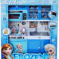 Jual Mainan Anak Perempuan Kitchen Set Frozen Type C - Mainan Masak-Masak Murah
