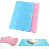 Alas Adonan Silikon Tatakan Baking Roti Pizza Fondant Silicone Mat