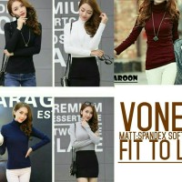 Jual turtle neck lengan panjang/ vone Murah