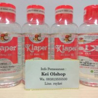 Klaper all over oil / minyak kelapa klaper 100 ml