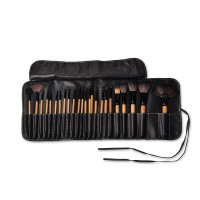 Jual Kuas Makeup isi 24 - Brush Make up Set 24 pcs wooden handle Murah