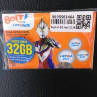 Jual kartu perdana bolt plus kuota 32Gb Murah