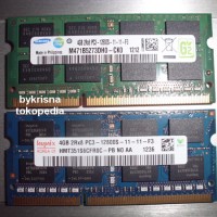 Jual Ram Laptop So-Dimm 4GB DDR3 Sodim SODIMM 4G DDR3L PC3L PC12800 Murah