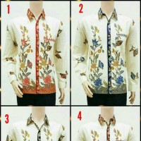 Hem Lengan panjang Zoya Bunga | Pabrik Baju Batik Grosir Murah Solo
