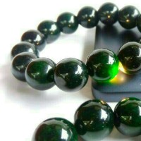Jual GELANG BATU BLACK JADE ORIGINAL IMPORT TERAPY KESEHATAN TEMBUS SENTER Murah