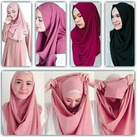 Jual Jilbab / Pashmina Instan / Drapper Diamond crepe Murah