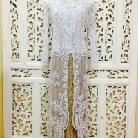 KEBAYA AKAD KERAH BORDIR BAJU PENGANTIN MODERN KEBAYA NIKAH MURAH