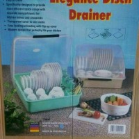 Rak Piring / Tempat Piring Negata / Elegance Dish Drainer (Ada Tutup)