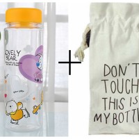 Jual bottle/infused water/botol minum bahan plastik tritan-KT02 Bagikan Murah
