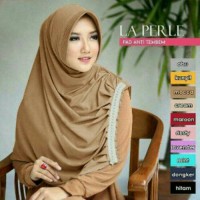 Jilbab Instan Laperle hijab sehari hari polos simpel