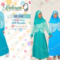 gamis ibu dan anak/Diskon 15%/gamis couple/Rahnem GM/GH 1343/dress