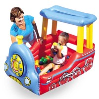 KOLAM RENANG ANAK TRAIN PLAY CENTER / MANDI BOLA KERETA API BESTWAY