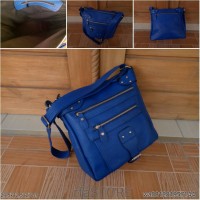 TAS WANITA KULIT SAPI ASLI SLING BAG PAPILLON SELEMPANG