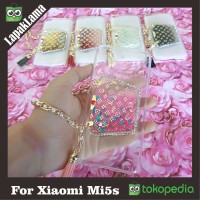 Jual Case Water Glitter Air Bag + Swarovski Xiaomi Mi5s Mi 5s Back Case Murah